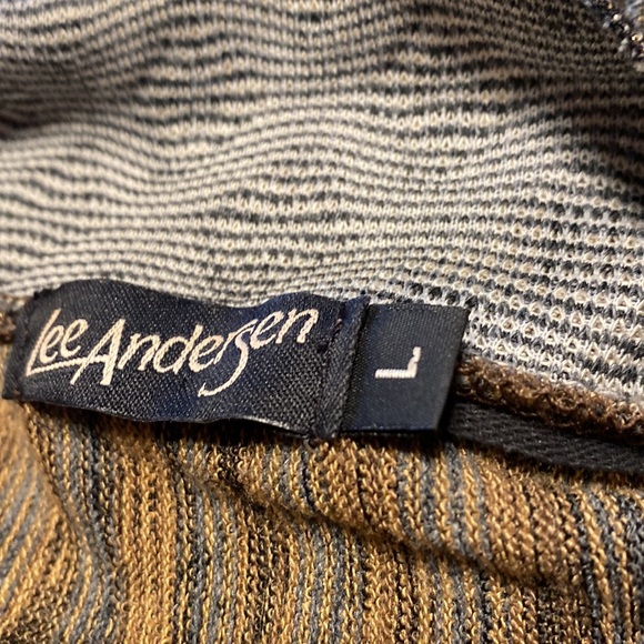 Beautiful Lee Anderson Jacket and Skirt with lace & beaded accents Size Large - Picture 9 of 15